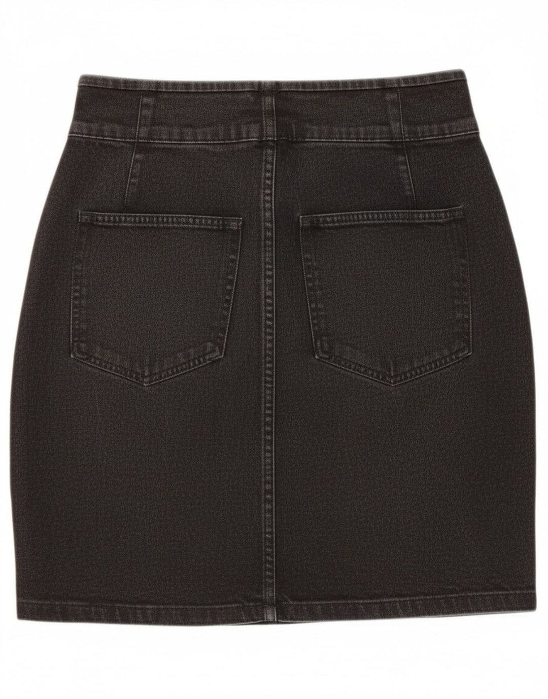 Kappa Dame Denim Nederdel W26 Lille Sort
