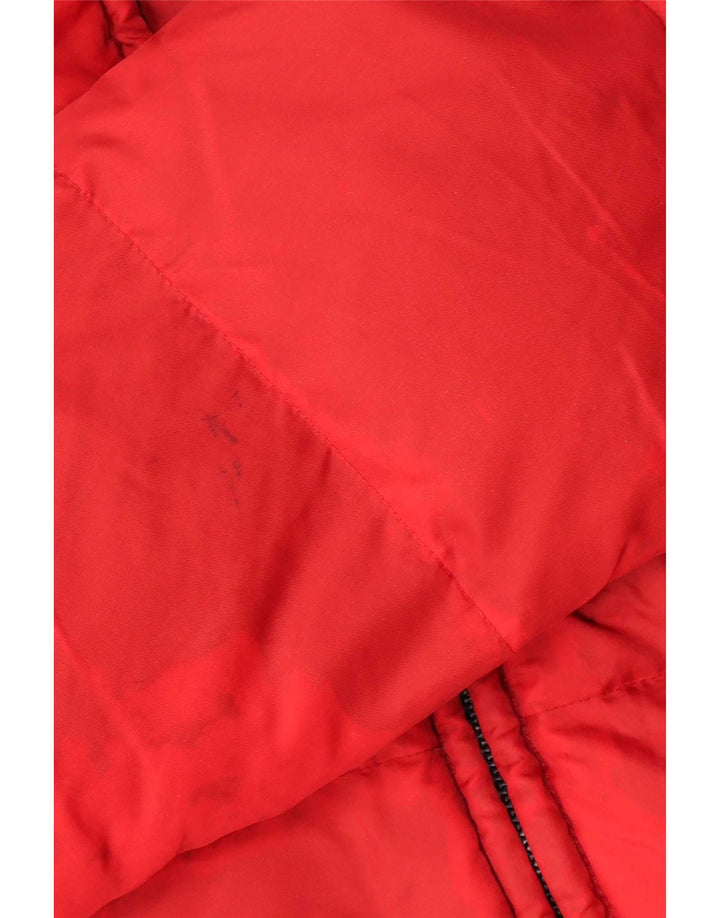 Chaqueta acolchada para hombre Gas UK 38 Medium Red Polyamide