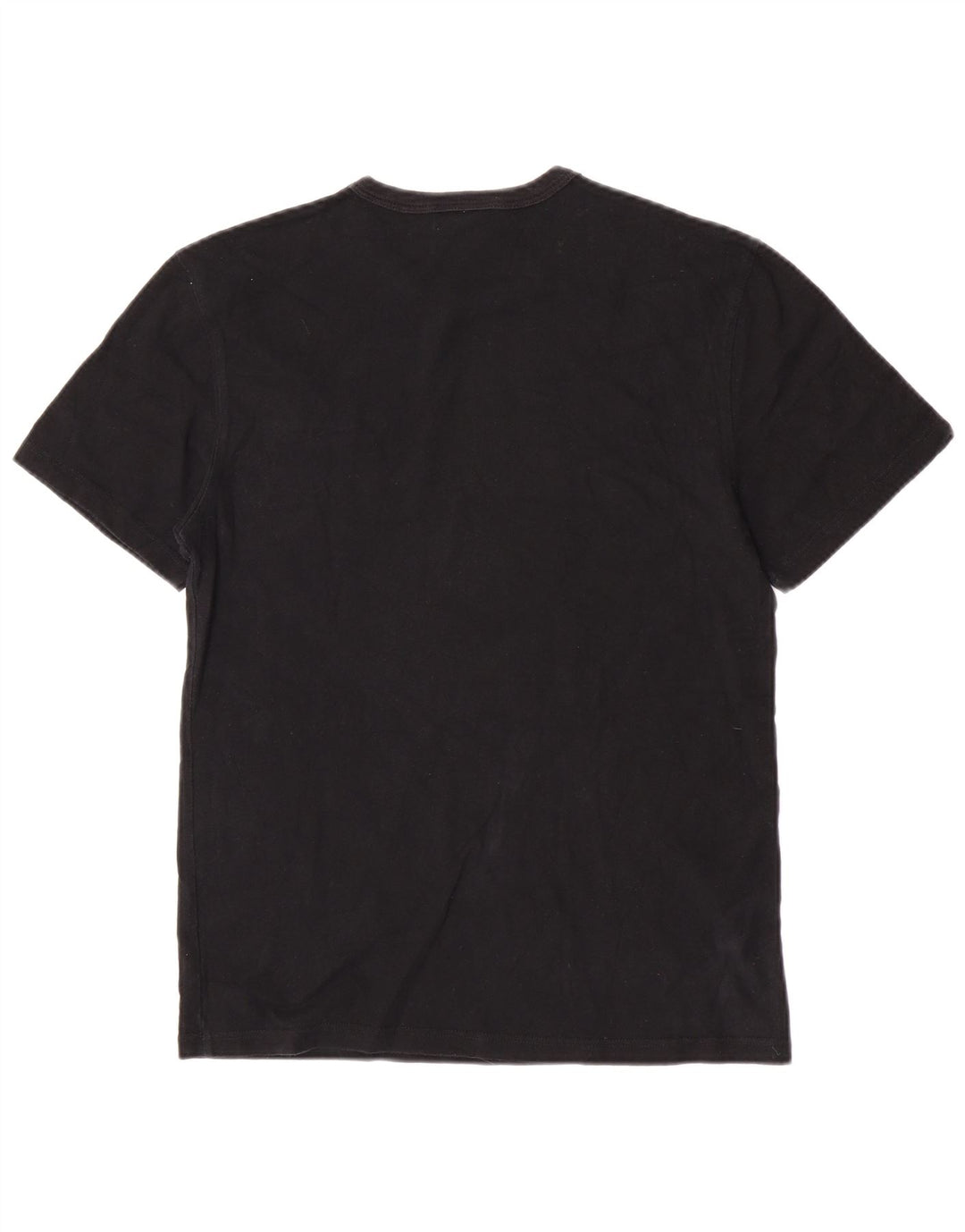 Champion Mens Heritage T-Shirt Top Small Black Cotton