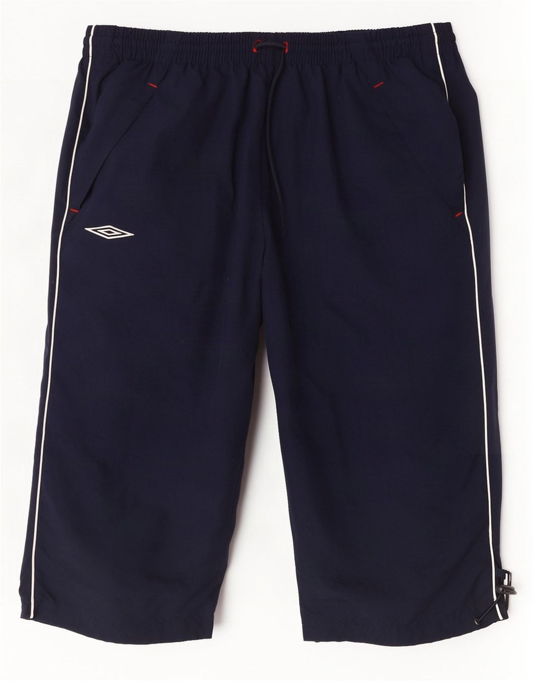 Umbro Short de Sport Bermuda Graphique Homme Petit Bleu Marine Polyester