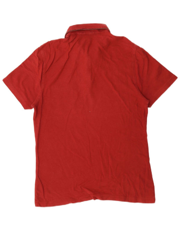 Penguin Mens Heritage Slim Fit pólóing, közepes piros pamut