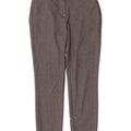 ZARA Womens Slim Suit Trousers Small W26 L27 Grey Herringbone