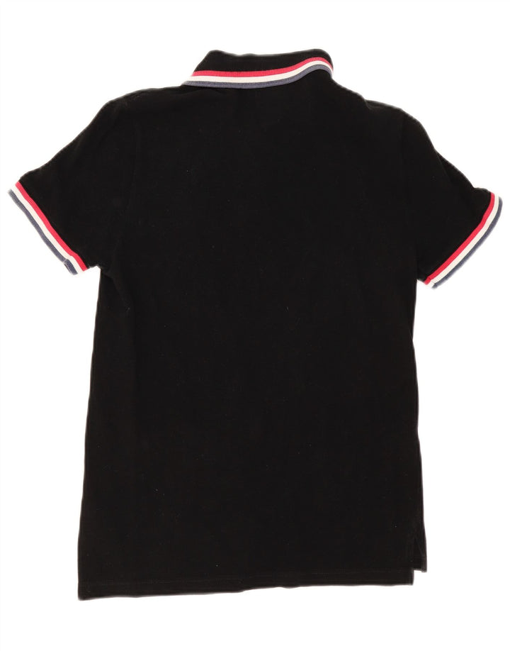 Lacoste Mens Polo Shirt Size 3 Small Black Cotton