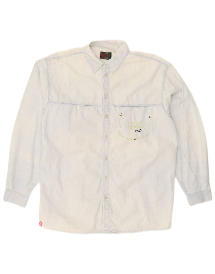 CLARK Chemise Homme Grand Bleu