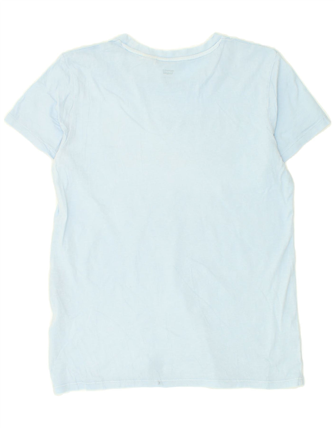 LEVI'S Womens Graphic T-Shirt Top UK 10 Small Blue | Vintage Levi's | Thrift | Second-Hand Levi's | Used Clothing | Messina Hembry 