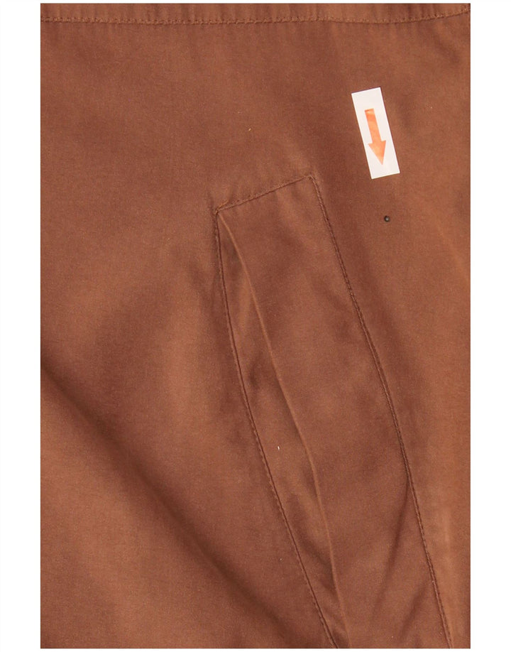 Musto Mens Windbreaker Jacket UK 40 Large Brown Polyester