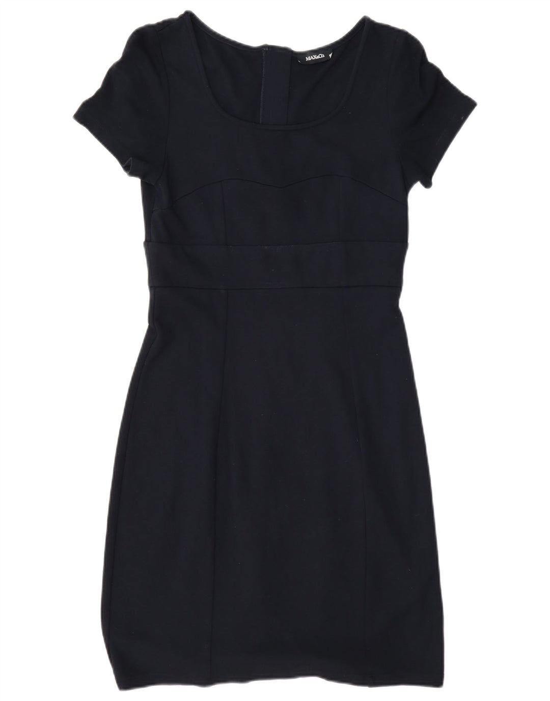 Max&Co. Vestido tubo para mujer UK 42 Azul marino mediano