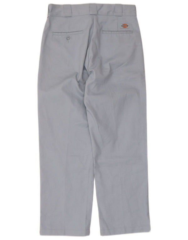 Pantaloni chino drepți pentru bărbați Dickies W28 L26 poliester albastru