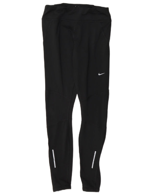 Leggings Nike Dri Fit pentru femei UK 8 Small Negru Poliester
