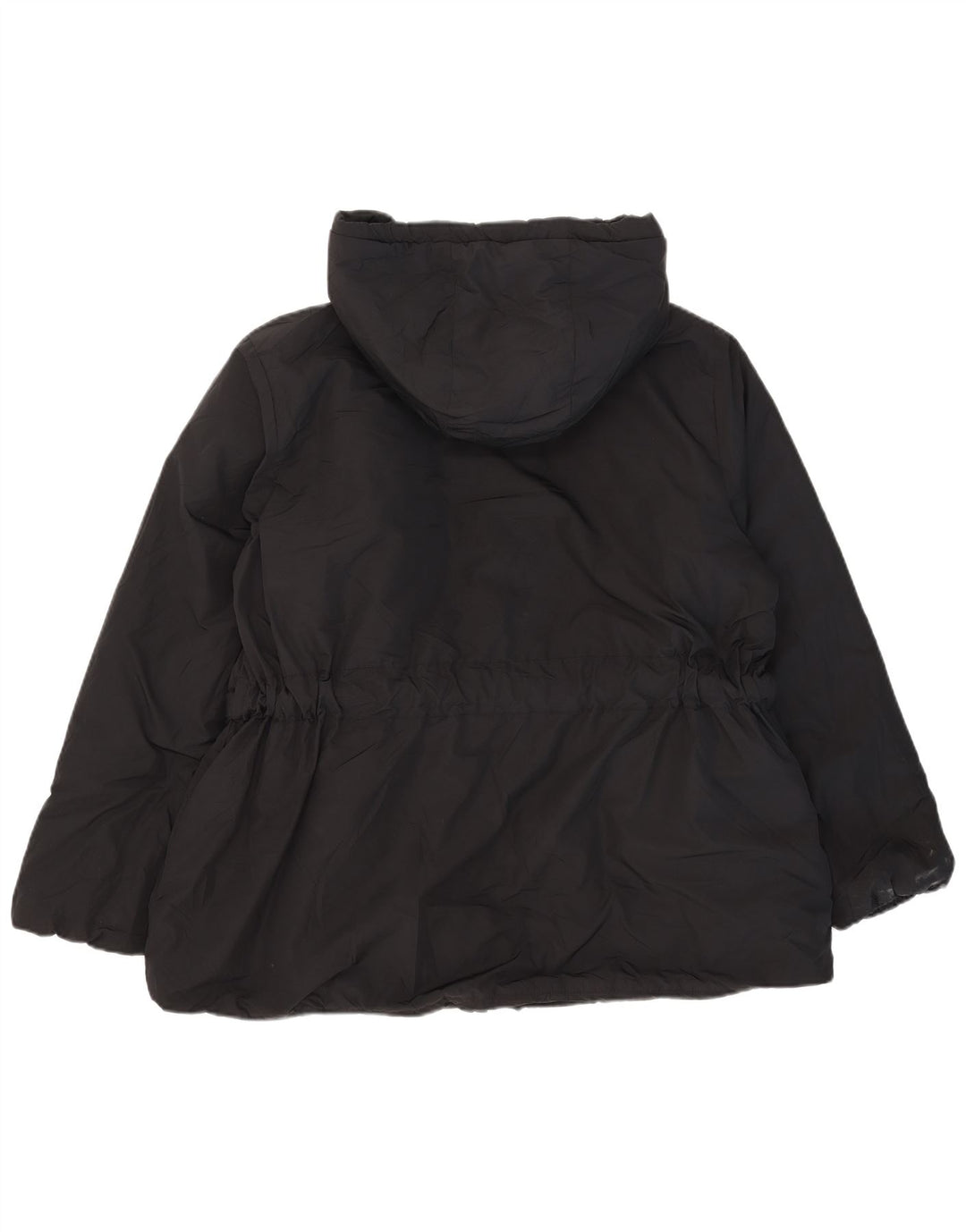 Giacca imbottita con cappuccio da donna Marks & Spencer UK 20 2XL poliestere nero