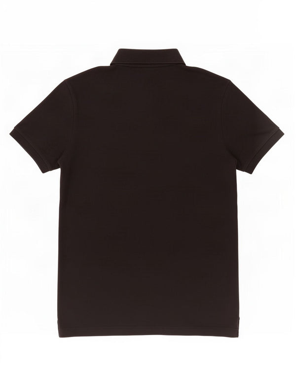 Lotto Mens Life's Polo Shirt Large Black Cotton