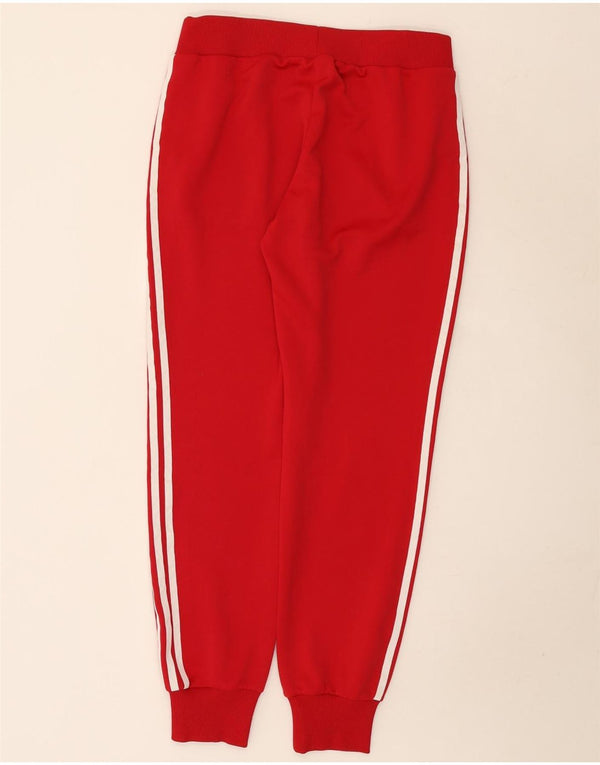 Adidas Pantalon de survêtement pour femme Joggers UK 14 Large Rouge Polyester