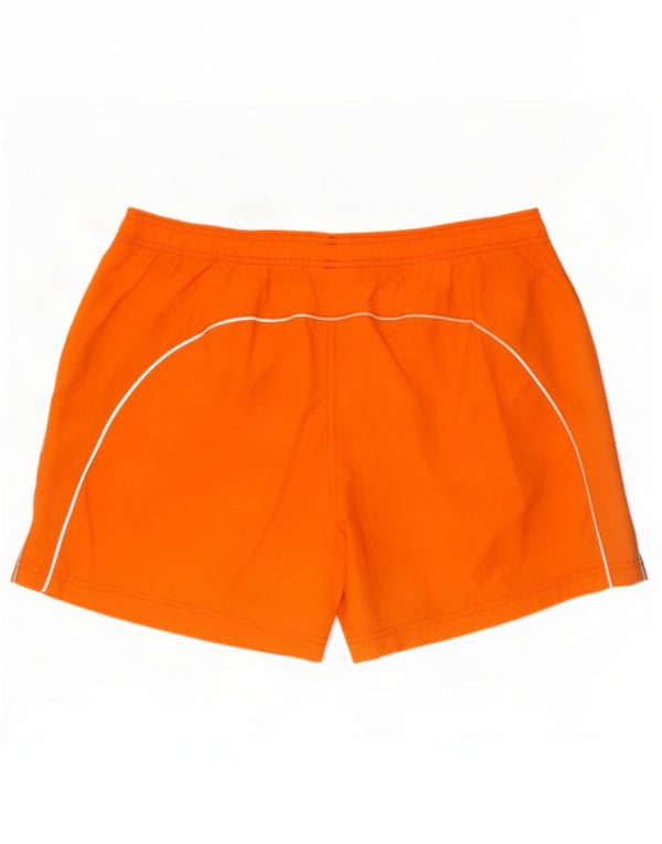 Pantaloncini da bagno da uomo Adidas XL in nylon arancione