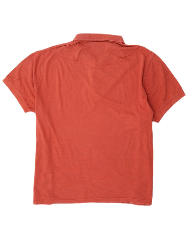 Camisa polo masculina Weird Fish 2XL algodão vermelho