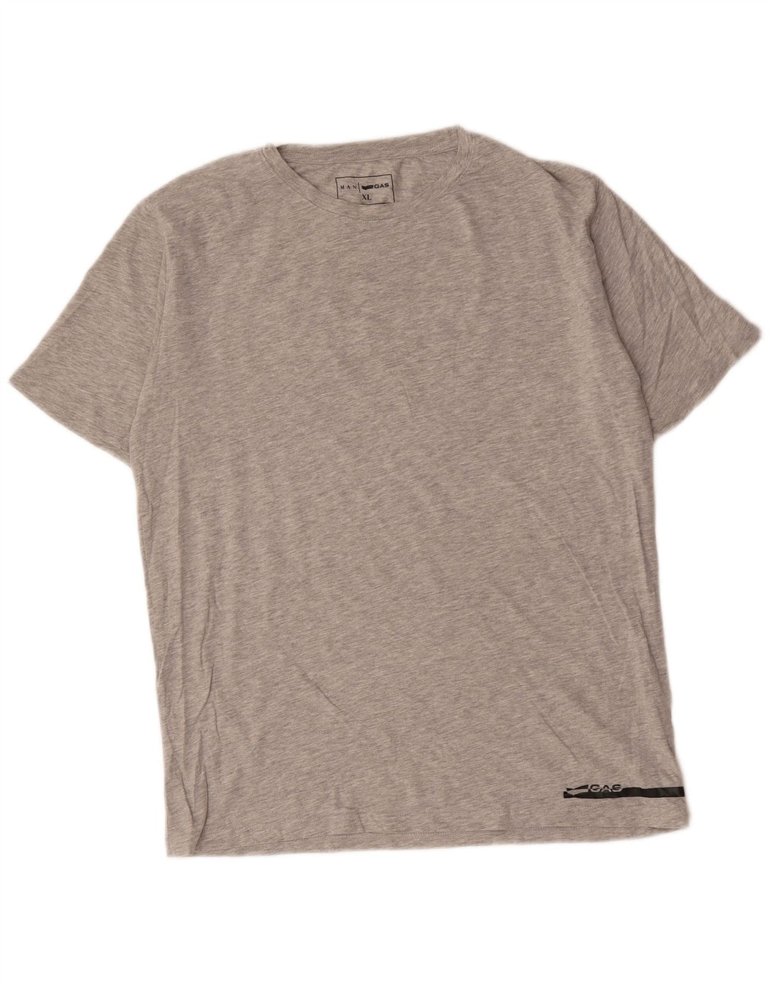 Gas T-Shirt Homme Top XL Gris Coton