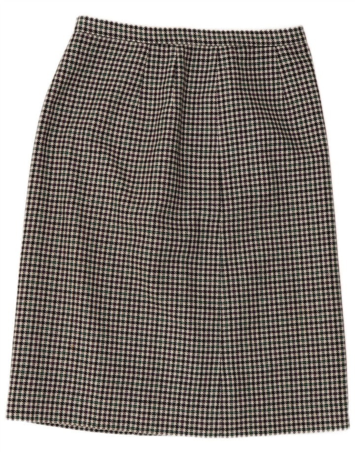 STRONE HOUSE Lige nederdel til kvinder Medium W30 Flerfarvet Houndstooth