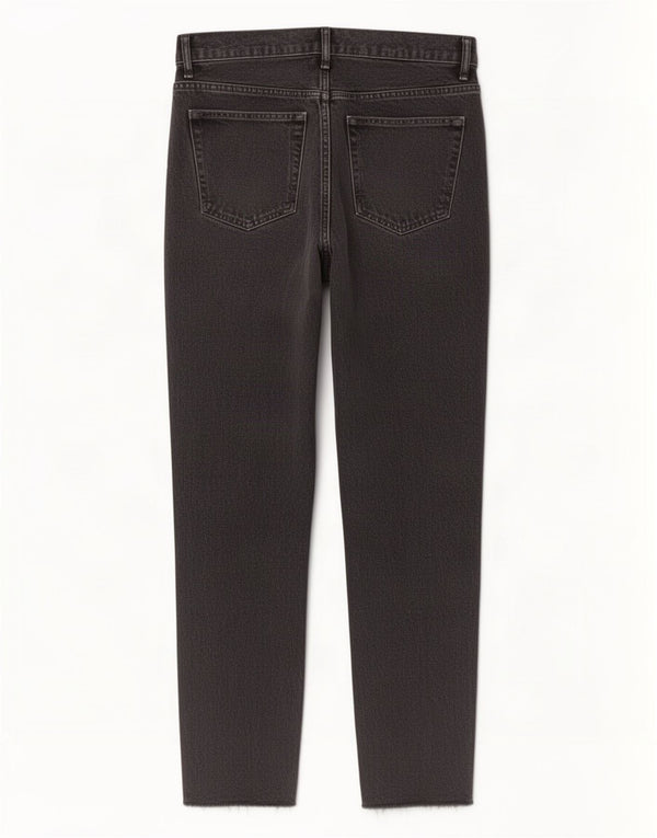 Zara Jeans rectos para hombre EU 40 Medium W31 L28 Algodón negro