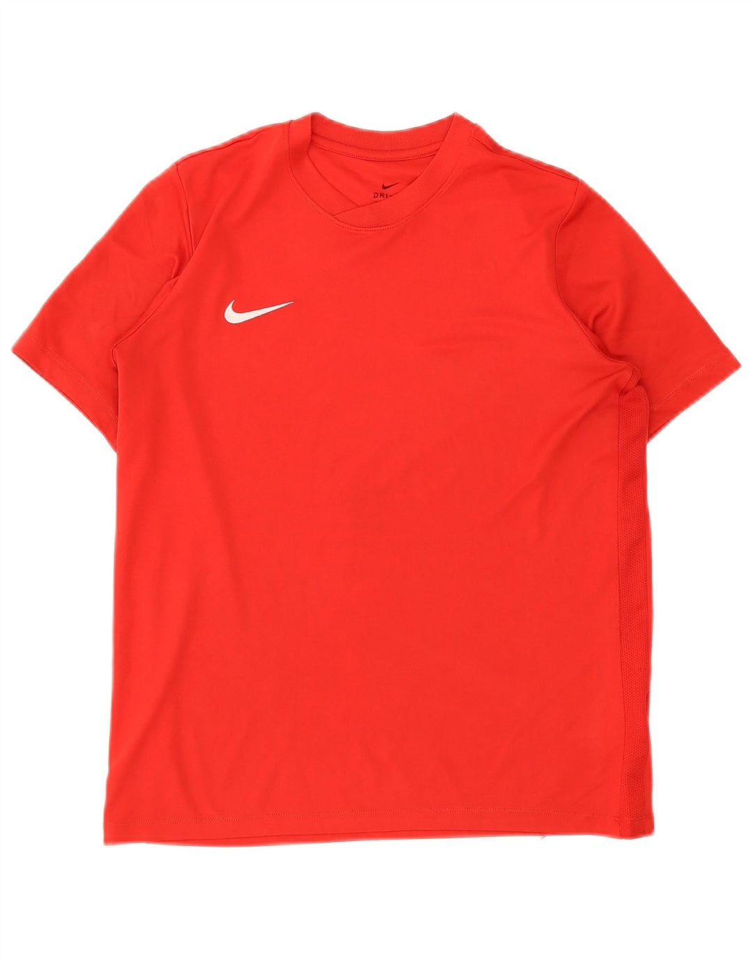 Nike Boys Dri Fit T-Shirt Top 13-14 Years XL Red Polyester