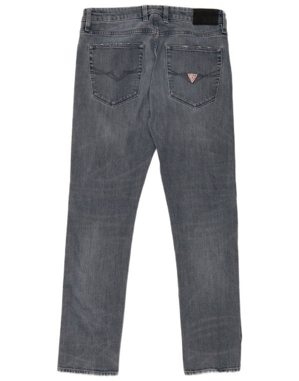 Jeans Guess Slim affusolati da uomo W34 L31 Blu