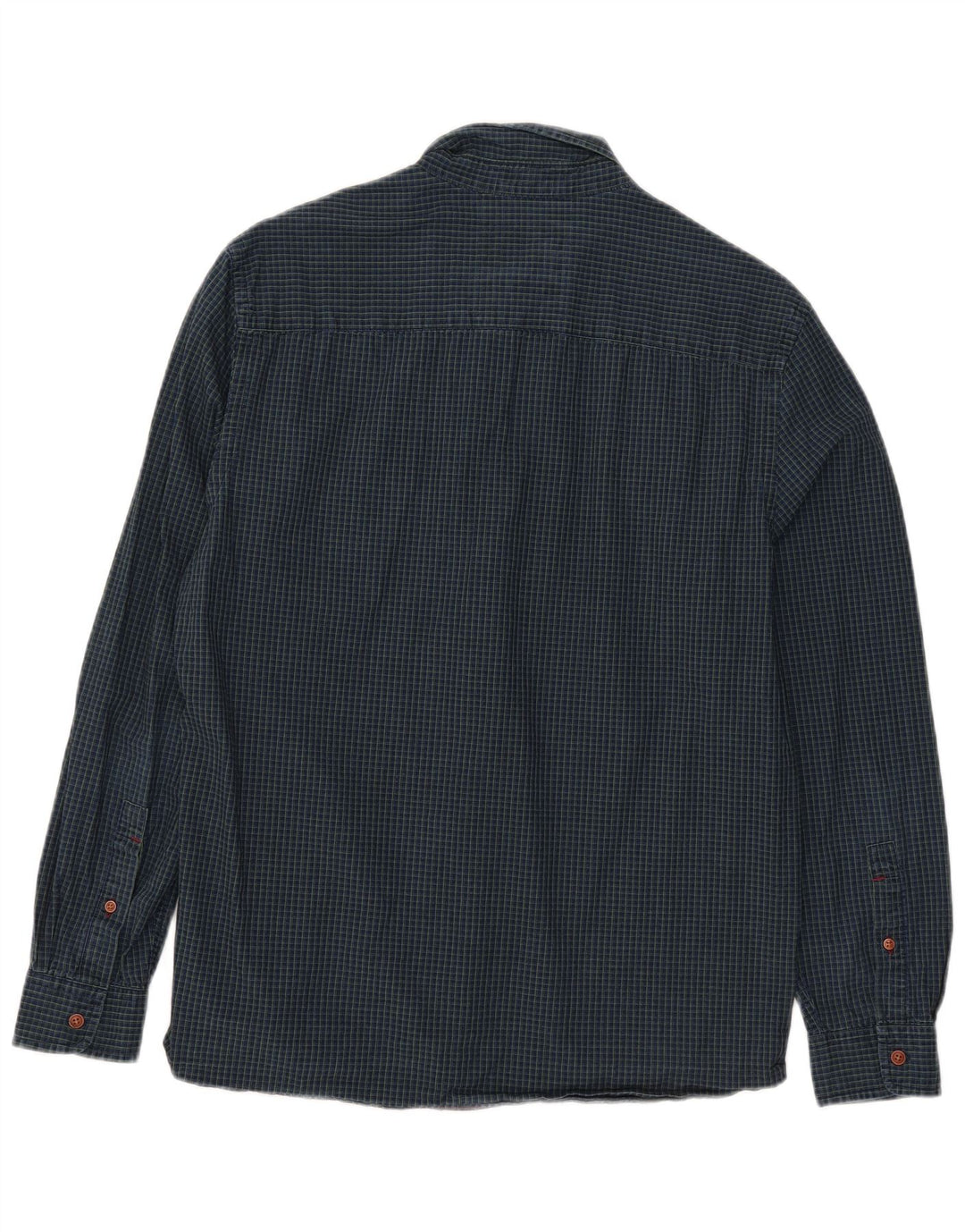 Camicia da uomo dalla vestibilità classica di White Stuff, in cotone a quadri blu grandi