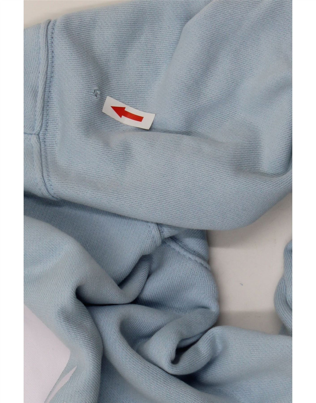 Adidas Womens Graphic Oversized Sweatshirt Jumper UK 8 Small Blue Cotton