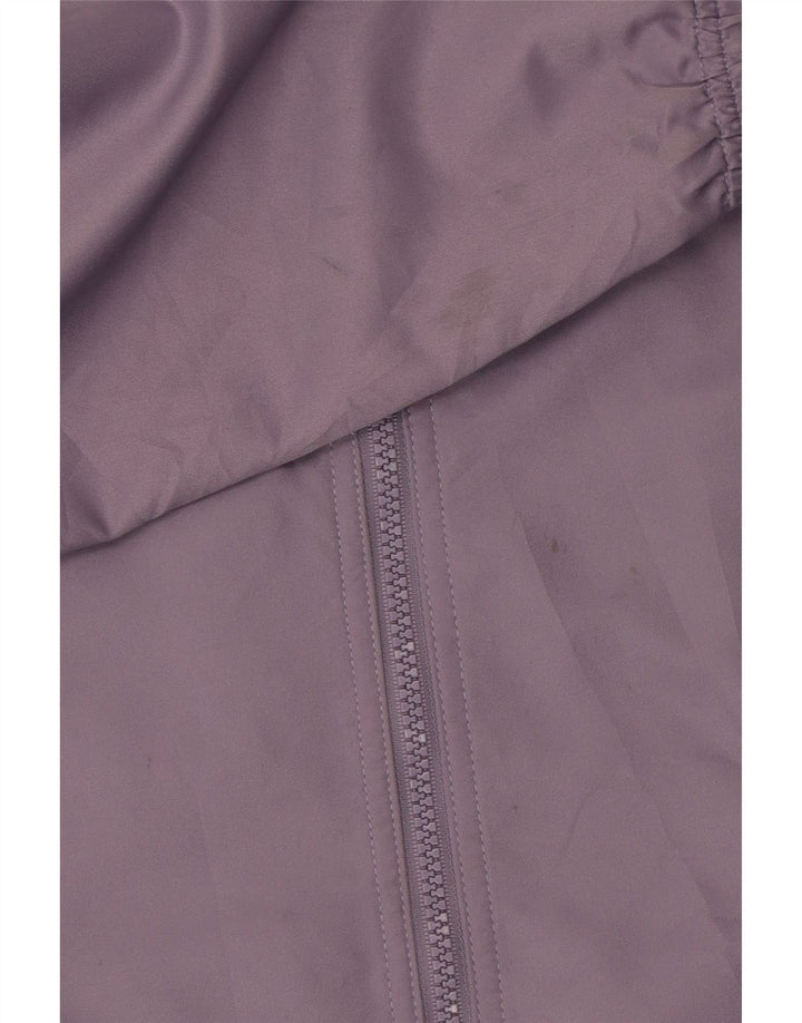 FILA Womens Tracksuit Top Jacket UK 14 Medium Purple Colourblock Polyester Vintage Fila and Second-Hand Fila from Messina Hembry 