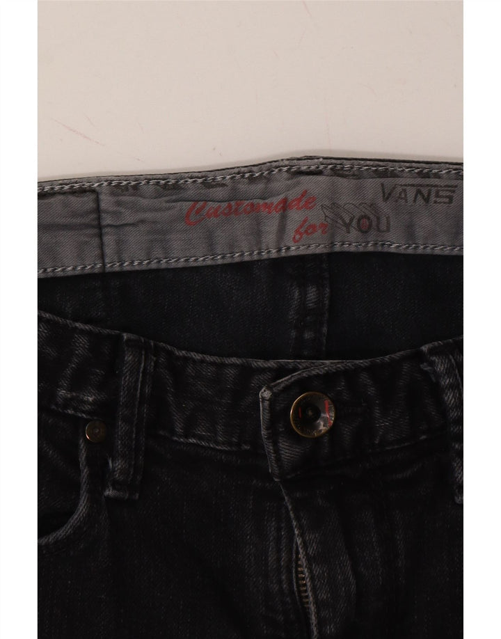 VANS Womens Slim Jeans W30 L30 Black Cotton Vintage Vans and Second-Hand Vans from Messina Hembry 