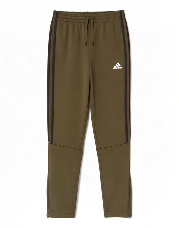 Adidas Pantalon de Survêtement Garçon 11-12 ans Kaki Polyester