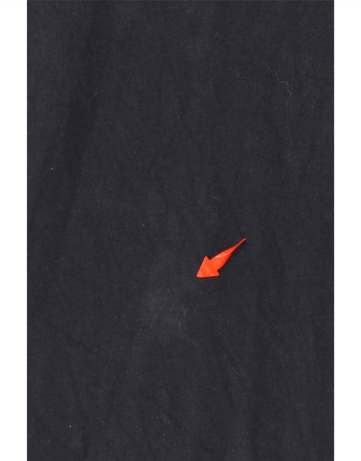FAT FACE Mens Graphic Top Long Sleeve Large Navy Blue