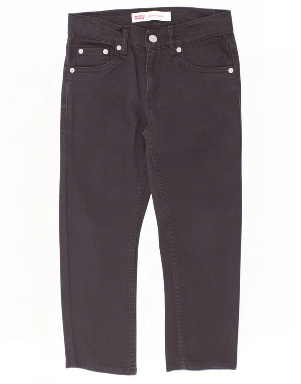 Levi's Boys 510 uske traperice 9-10 godina W26 L20 crni pamuk