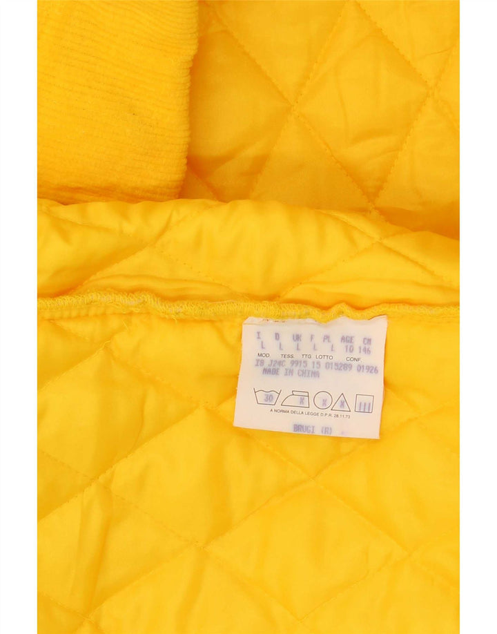 Brugi Ανδρικό καπιτονέ μπουφάν UK 40 Large Yellow Polyamide