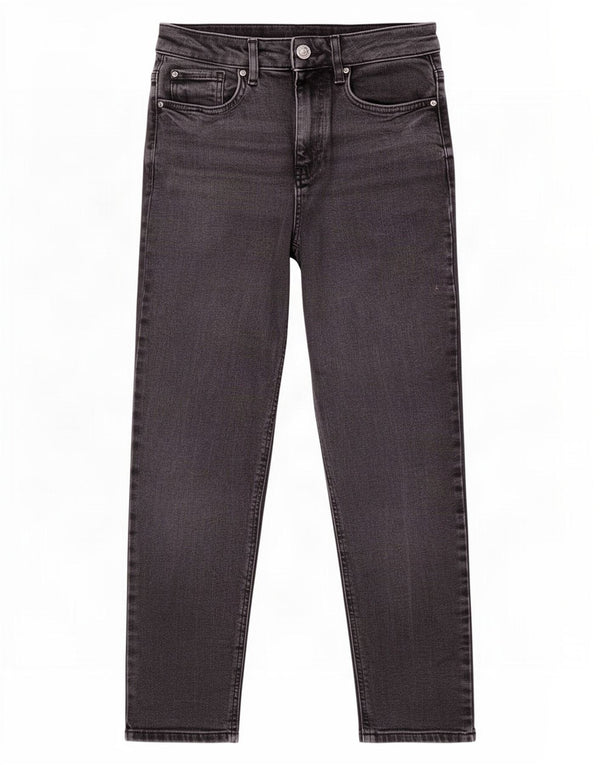 Marks & Spencer Damen Mom Tapered Jeans UK 8 Small W26 L25 Schwarz