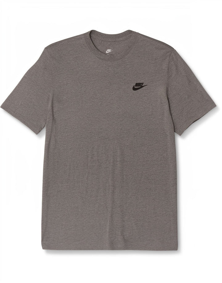Koszulka męska Nike, średnia, szara, bawełniana nakrapiana