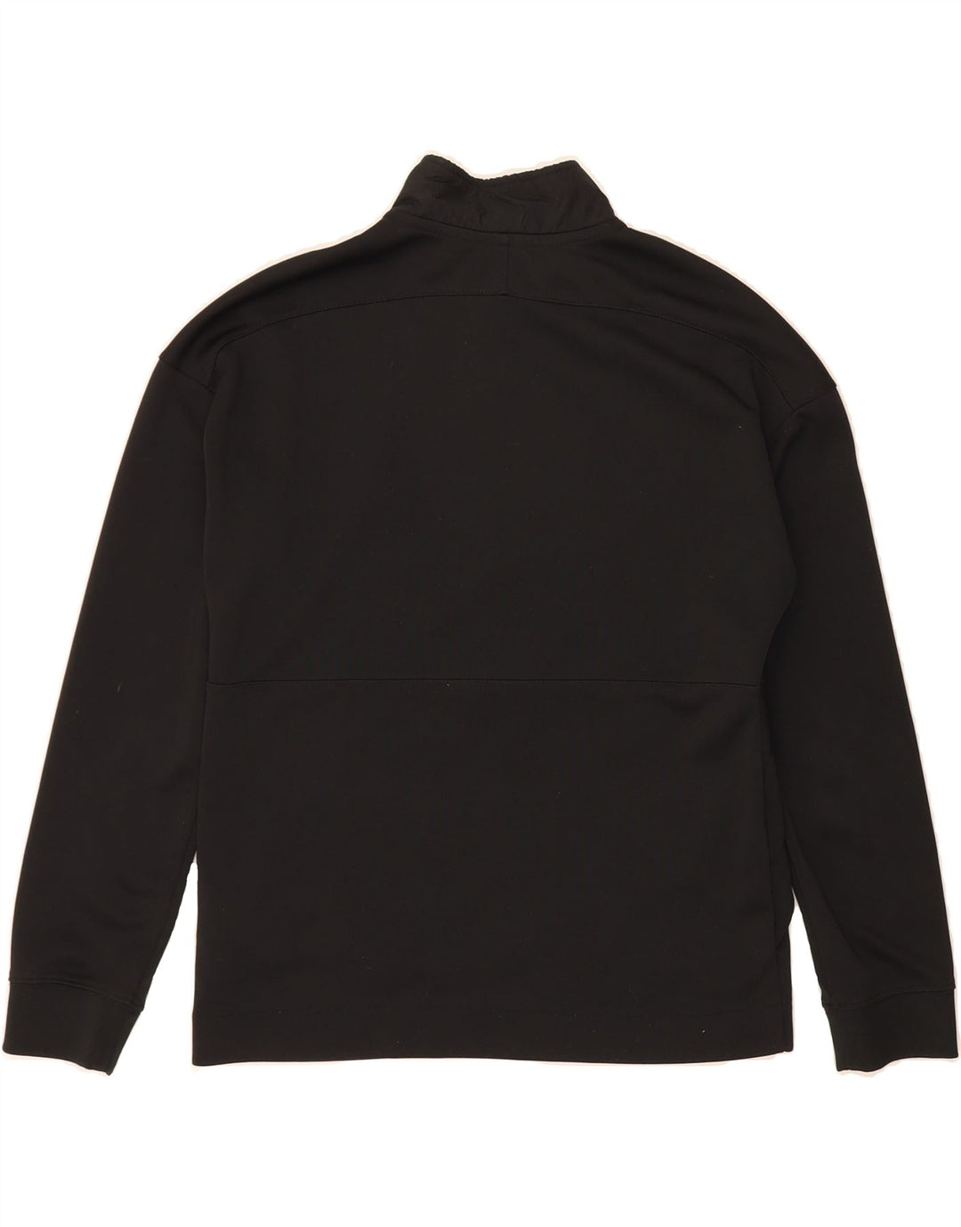NIKE Boys Graphic Zip Neck Pullover Tracksuit Top 13-14 Years XL Black Vintage Nike and Second-Hand Nike from Messina Hembry 