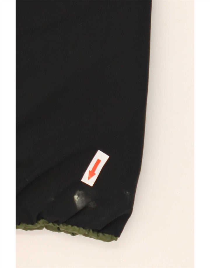 Champion Womens Hooded Reversible Padded Jacket UK 16 Large Black