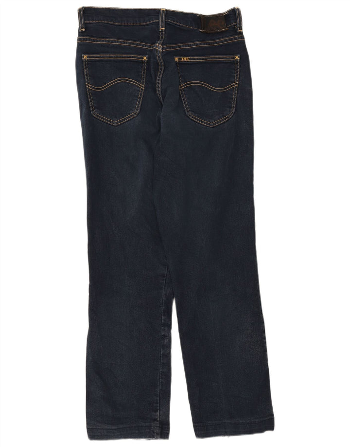 LEE Mens Straight Jeans W28 L26 Navy Blue