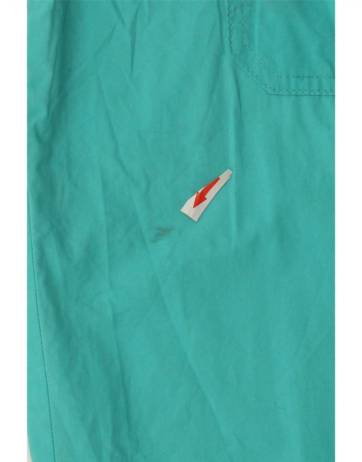 Marks & Spencer Womens Bermuda Shorts UK 16 Large W36 L18 Turquoise
