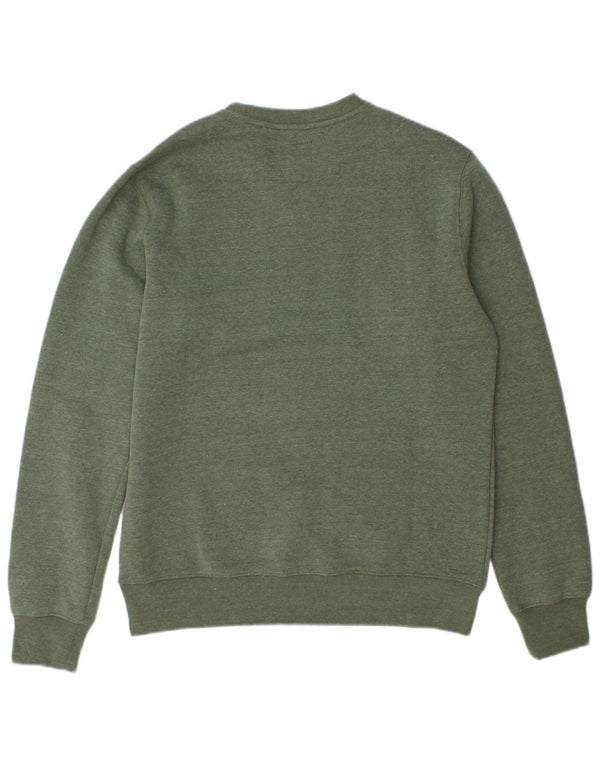 Element Mens Sweatshirt Jumper Medium Green Polyester