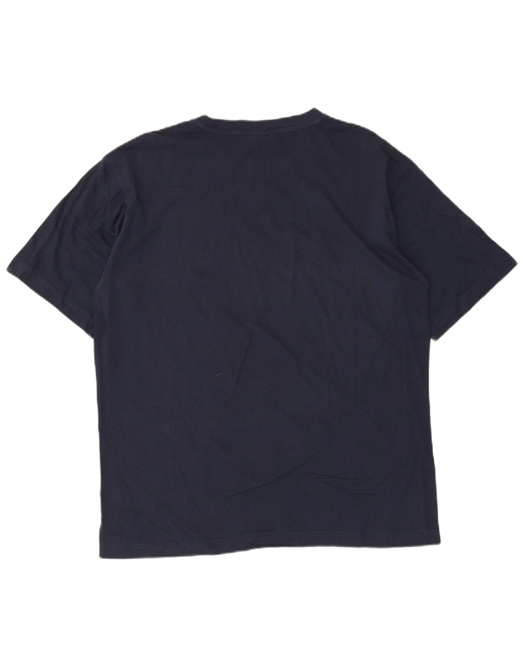 Kappa Mens T-Shirt Top Large Navy Blue Cotton