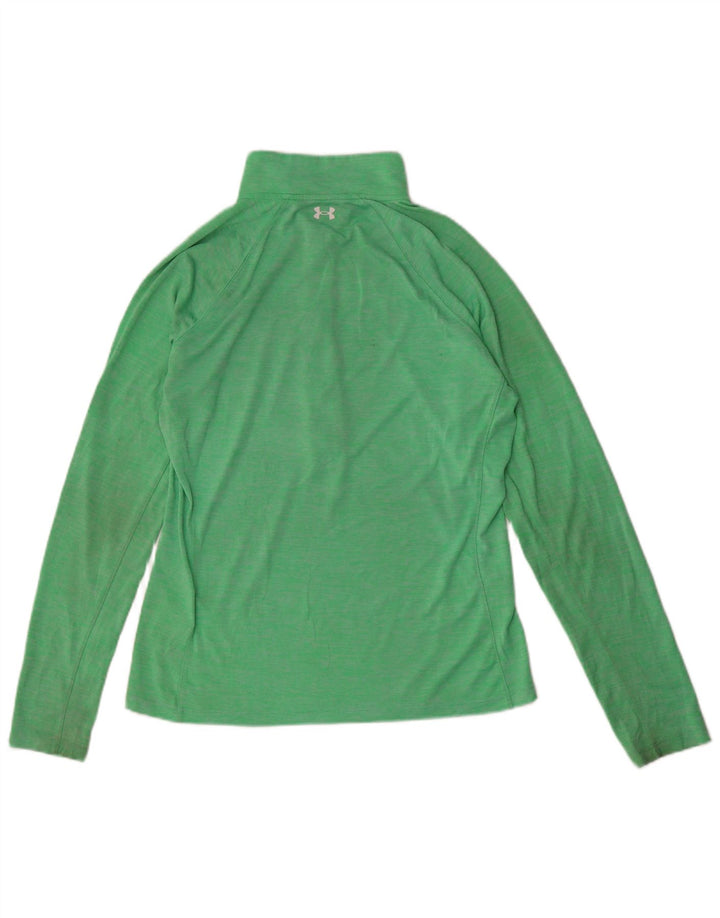 Under Armour Dame Grafisk Pullover Træningsdragt Top UK 14 Stor Grøn