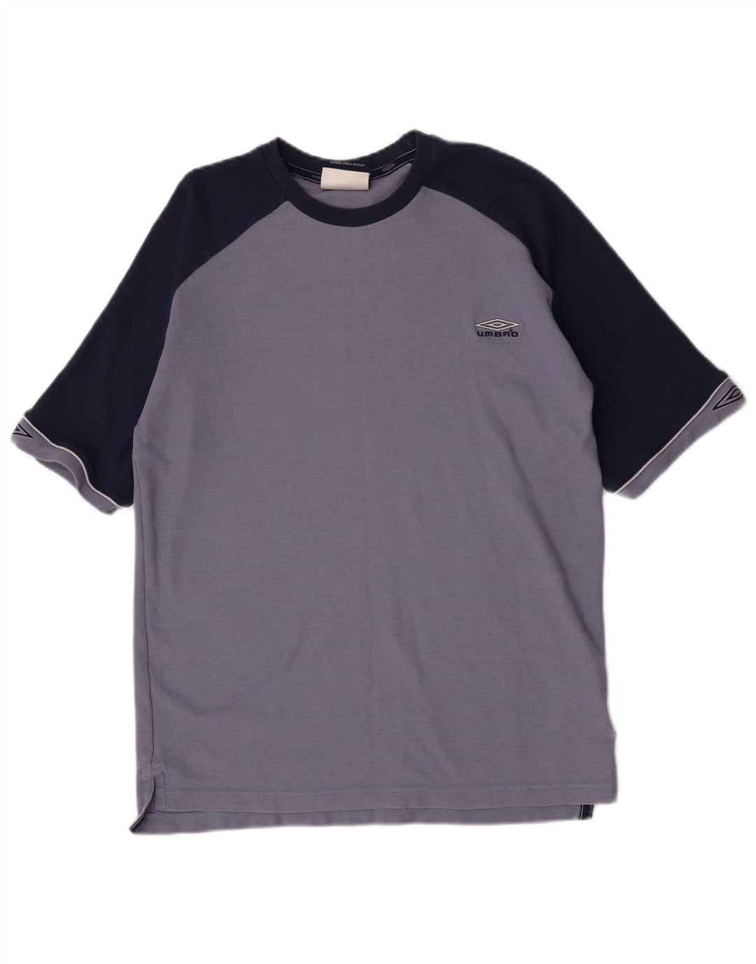 Tricou Umbro pentru bărbați Top mare, albastru, poliester color bloc