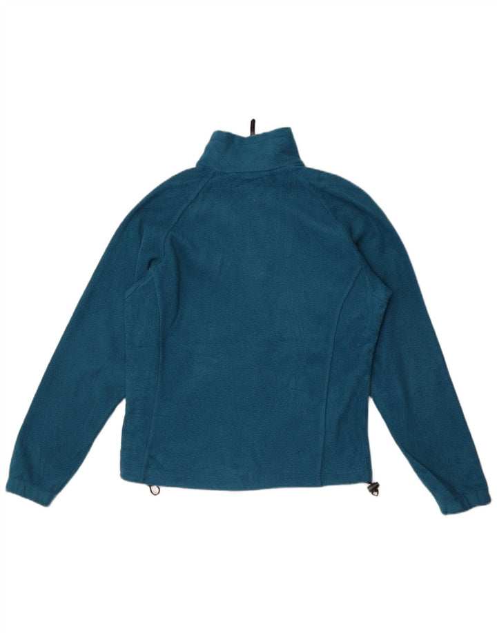 Columbia Dame Fleecejakke UK 14 Medium Blue Polyester