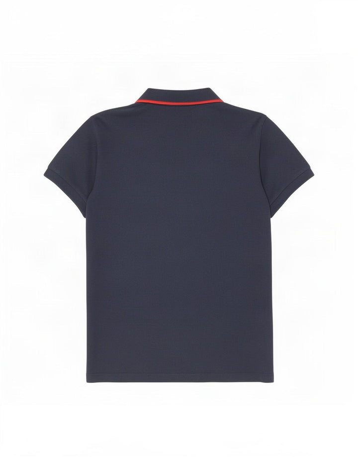 Polo da uomo Hugo Boss piccola in cotone blu navy