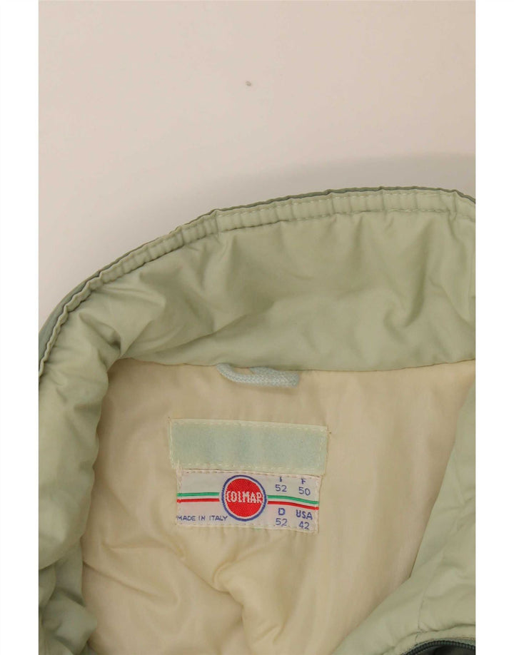 Colmar Veste matelassée pour homme EU 52 Large Vert Colourblock