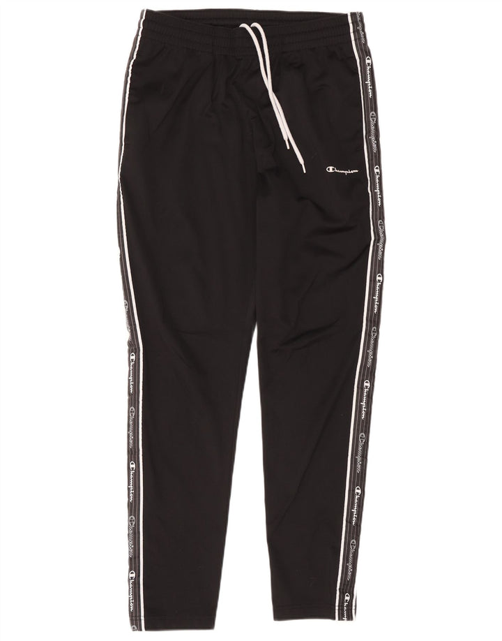 Champion Damen-Trainingshose mit Grafik, Mittelschwarz, Farbblock