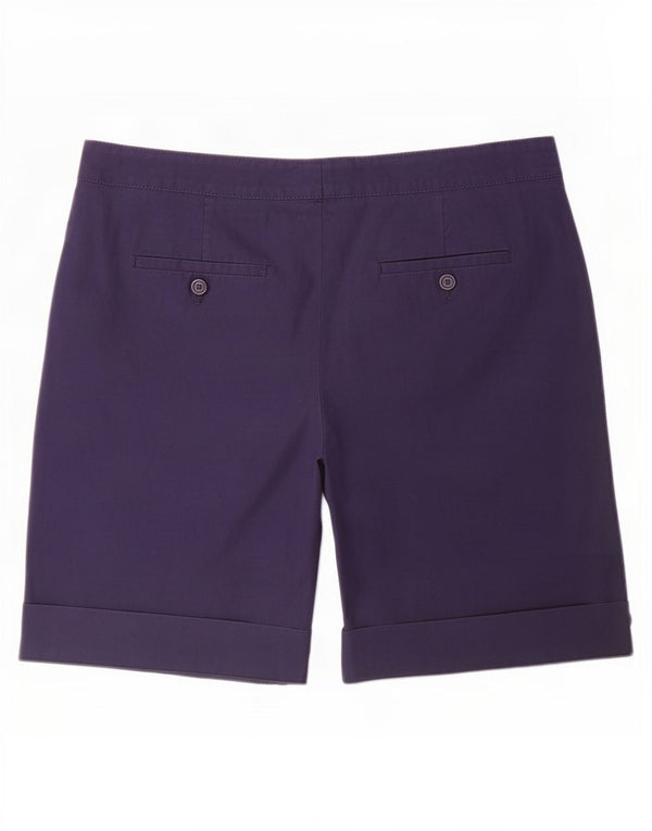 Hugo Boss Damen Chino-Shorts, Größe L, W32, Marineblau