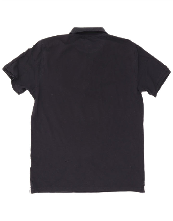 Champion Mens Graphic Polo Shirt Large Black