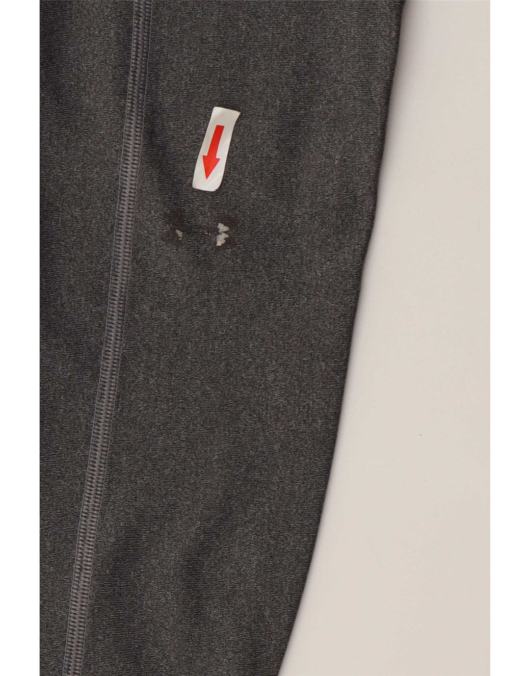 Under Armour Womens Crop Leggings UK 4 XS Grå Polyester