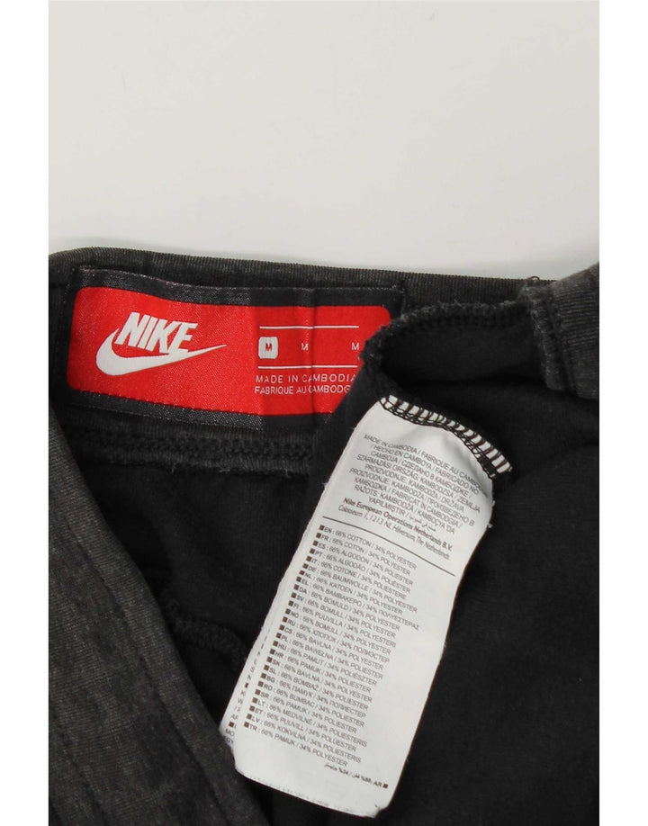 Nike Mens Tracksuit Trousers Joggers Medium Grey Colourblock Cotton