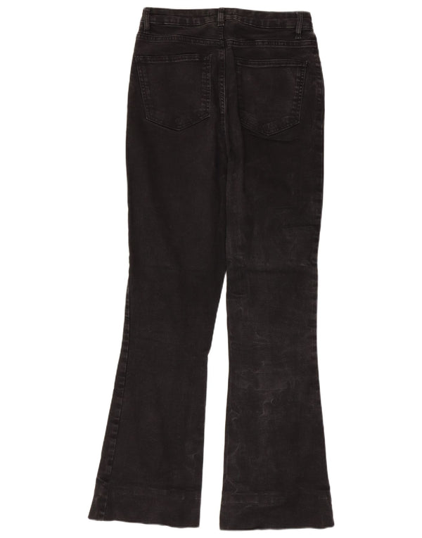 Joe Browns Damen-Jeans mit hoher Taille, ausgestellt, UK 8, Größe S, W28, L31, schwarze Baumwolle